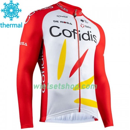 Wielershirt 2020 Cofidis Pro Team N001 Winter Thermal Fleece